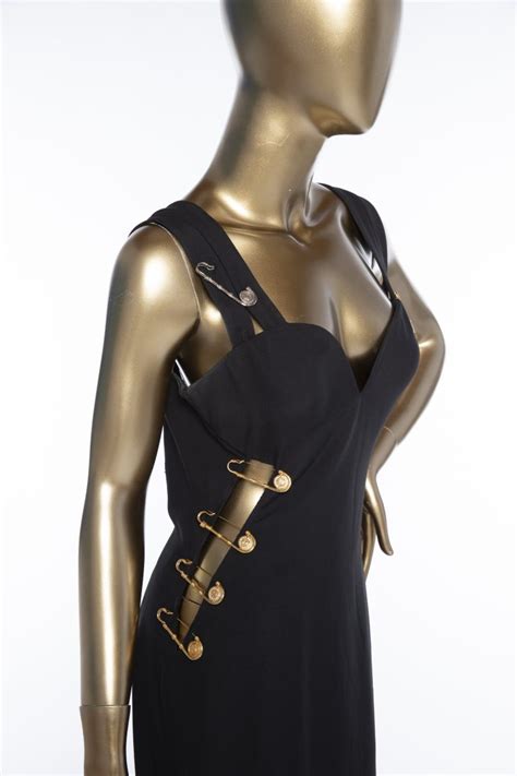 versace safety pin dress price.